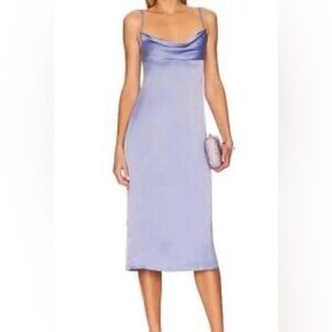 NWT WE WORE WHAT BLUE DRESS